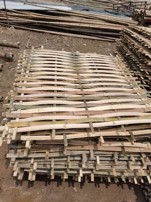 竹韵竹制品竹芭片厂家80x120厘米 房屋外立面装修踩脚用竹片 竹稍 大