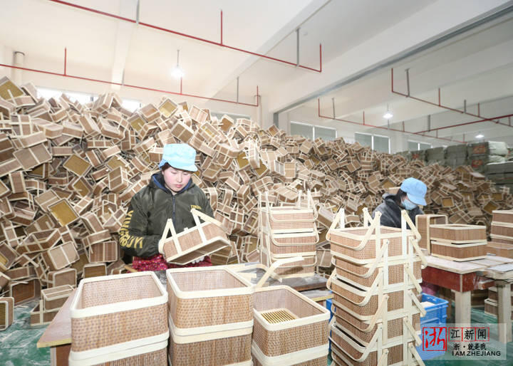安吉:竹制品畅销海内外